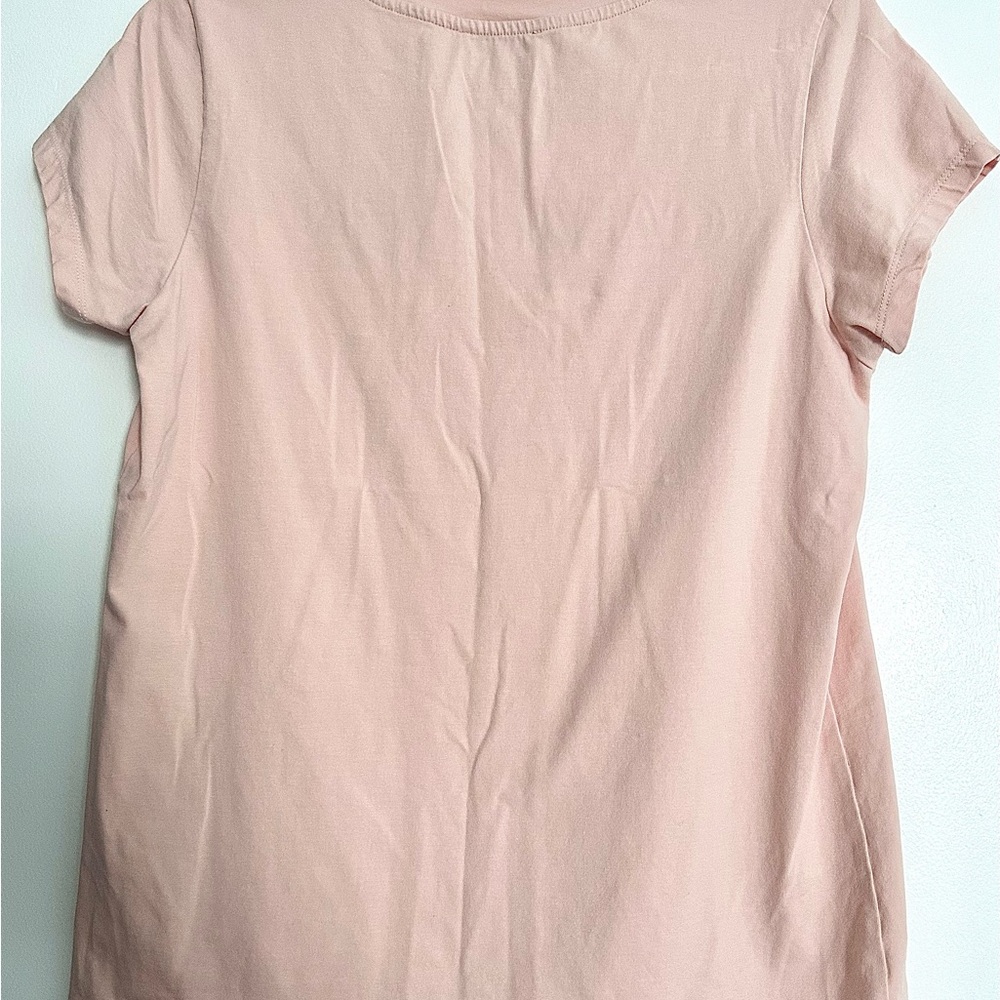 Calvin Klein Women's Pink T-Shirt - Picture 2 of 7